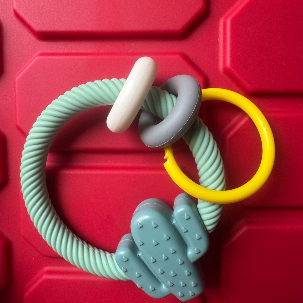 Colorful Teething Ring for Kids